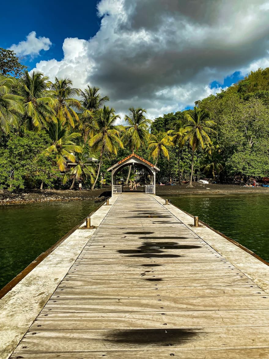 Ponton de l'Anse Noire, Martinique